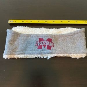 MISSISSIPPI STATE BULLDOGS EAR WARMERS! BRAND NEW, NEVER WORN!